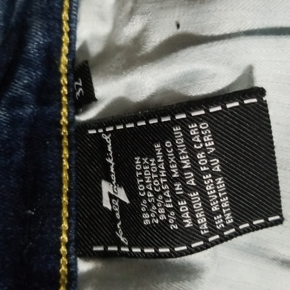 7 FAM jeans 32x31 (sz14) - Picture 6 of 10